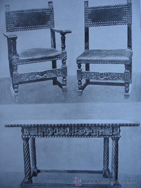 Arte: SILLAS Y SILLONES DE MADERA - Foto 1