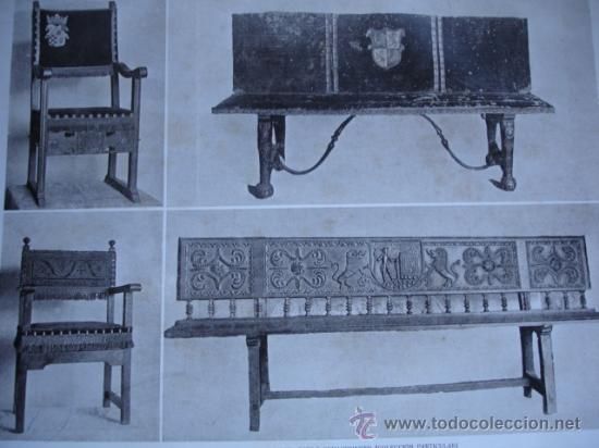 Arte: SILLAS Y SILLONES DE MADERA - Foto 1