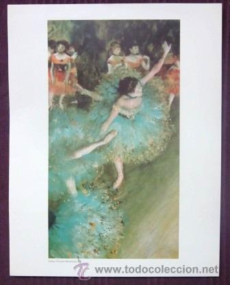 Arte: DEGAS - BAILARINA BASCULANDO - MUSEO THYSSEN - BORNEMISZA - Foto 1