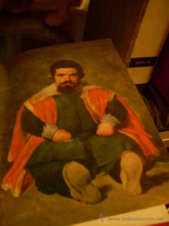 Arte: L&aacute;mina enmarcable. Enano, de Vel&aacute;zquez. - Foto 1