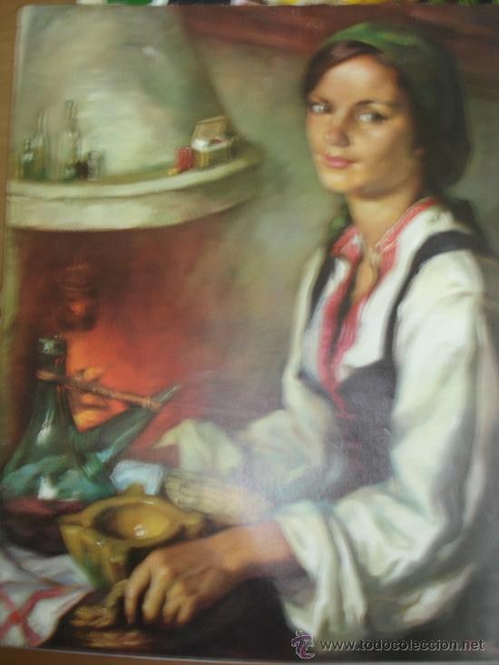 Arte: MUJER COCINANDO - Foto 1