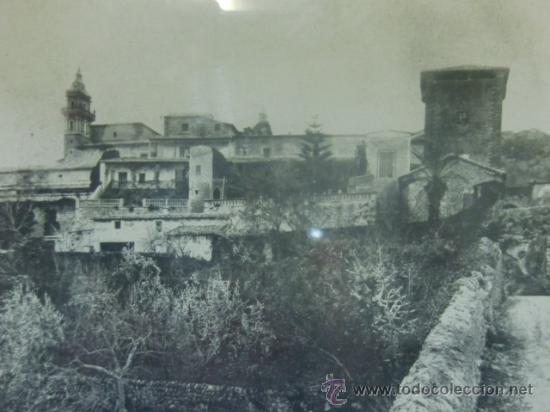 Arte: Mallorca. L&aacute;mina de Valldemossa enmarcada. - Foto 2