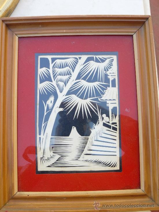 Arte: L&Aacute;MINA DE CARACTER ORIENTAL - JARD&Iacute;N - Foto 1