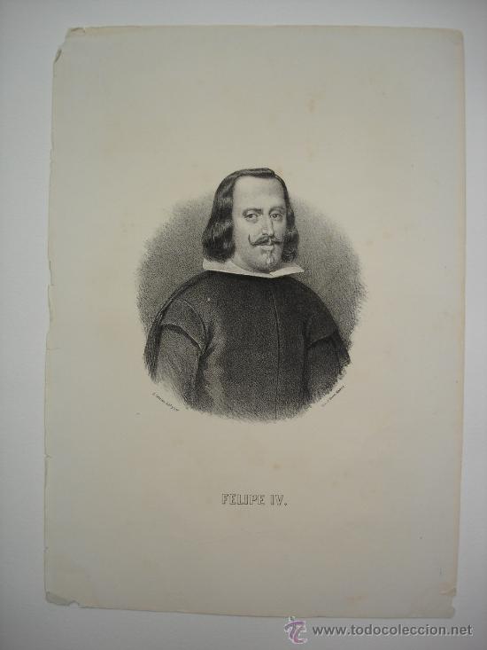 Arte: Felipe IV rey de Espa&ntilde;a - Foto 1