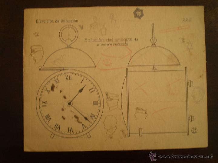 Art: LAMINA EJERCICIOS DE INICIACION MEDIADOS S XX