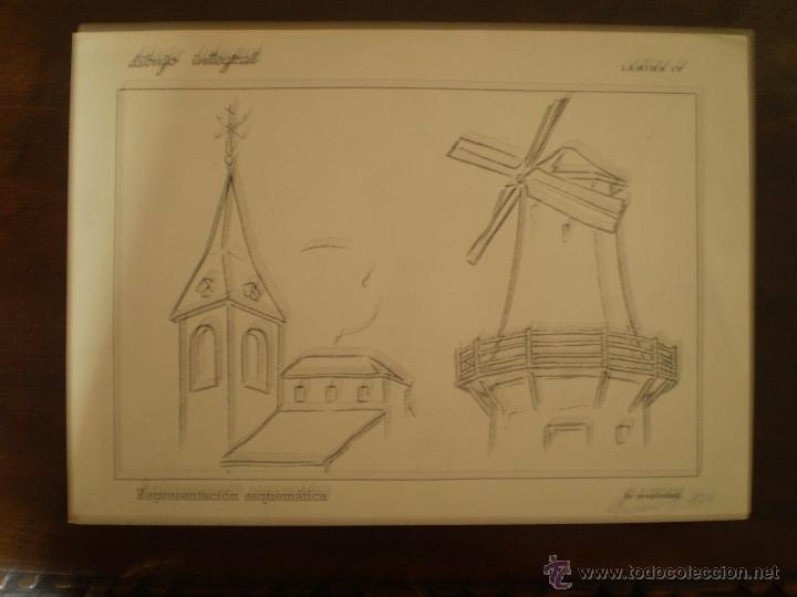 Kunst: DIBUJO INTEGRAL LAMINA 4 CON SELLO POR DETRAS