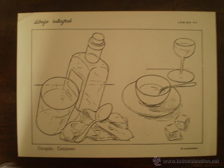 Kunst: DIBUJO INTEGRAL LAMINA 7 CON SELLO POR DETRAS