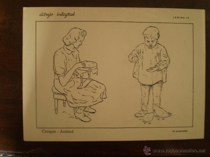 Kunst: DIBUJO INTEGRAL LAMINA 9 CON SELLO POR DETRAS