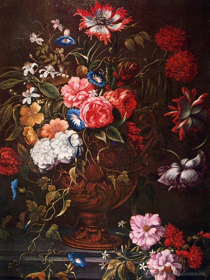 Art: Lamina 215x165 mm. J. B. BASSCHAERT - Mazzo di fiori. 16017-031