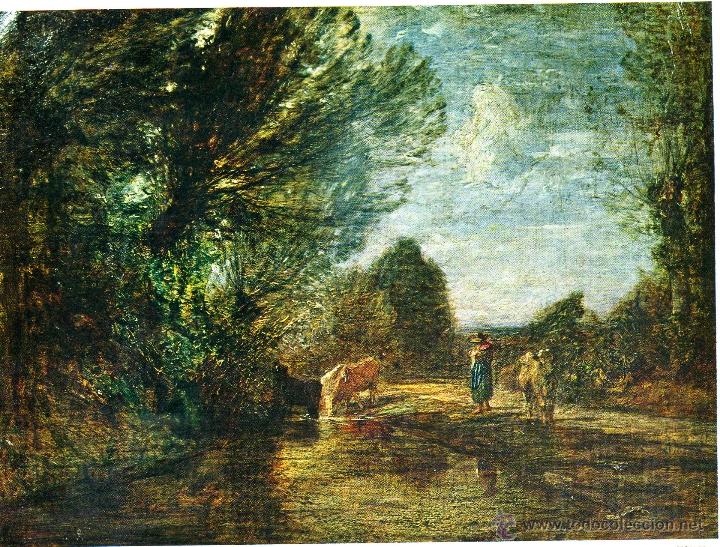 Art: Lamina 215x165 mm. A. FONTANESI - il mattino. 16017-09