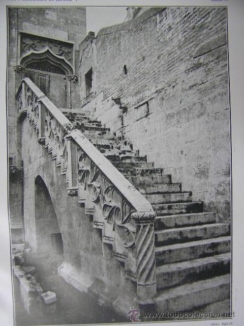 Kunst: valencia,casa lonja,escalera del patio,arte y decoracion en espa&ntilde;a,ref rob bols6