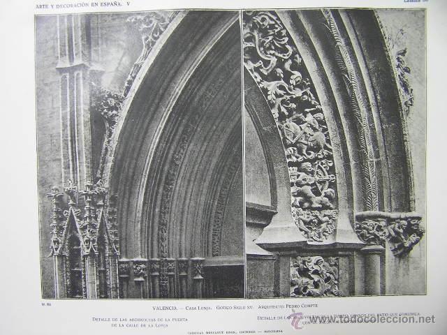 Kunst: valencia,casa lonja,archivoltas,arte y decoracion en espa&ntilde;a,ref rob bols6