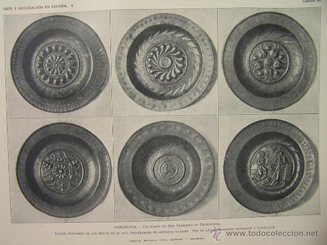 Kunst: barcelona,platos petitorios, bertendona,s. XVII-XVIII,arte y decoracion en espa&ntilde;a,ref rob bols6