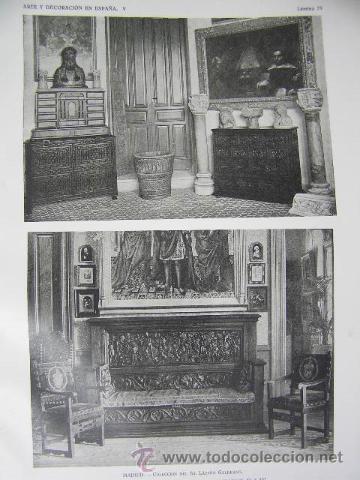 Kunst: muebles s. XV-XVI,coleccion galdeano,arte y decoracion en espa&ntilde;a,ref rob bols6