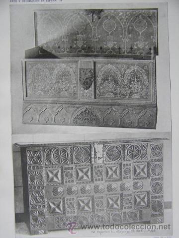 Kunst: castillo de los condes de perelada,gerona,arcones mudejar,arte y decoracion en espa&ntilde;a,ref rob bols6