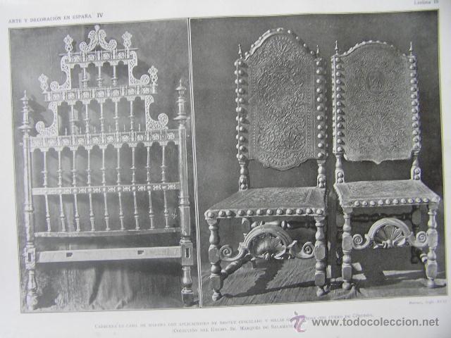 Arte: cabecero y sillas,barroco,coleccion marques salamanca,arte y decoracion en espa&ntilde;a,ref rob bols6