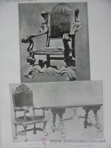 Arte: sillon fray sotomayor,museo salamanca,barroco,silla y mesa,arte y decoracion en espa&ntilde;a,ref rob bols6