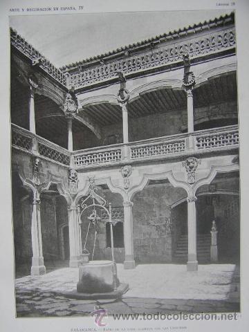 Arte: patio casa de las conchas,salamanca,arte y decoracion en espa&ntilde;a,ref rob bols6