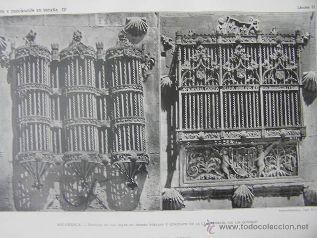 Arte: rejas hierro forjado casa de las conchas,salamanca,arte y decoracion en espa&ntilde;a,ref rob bols6