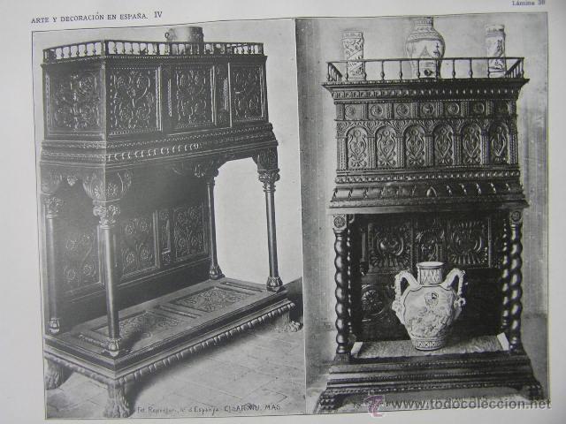 Arte: muebles estilo renacimiento,arte y decoracion en espa&ntilde;a,ref rob bols6