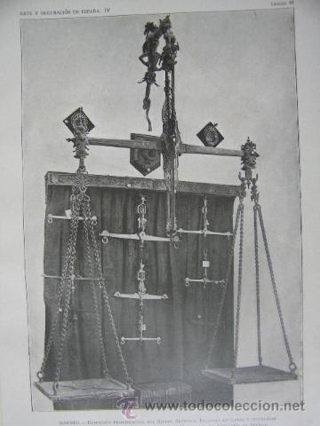 Arte: real maestranza sevilla,balanza,arte y decoracion en espa&ntilde;a,ref rob bols6