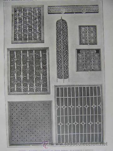 Arte: rejas forjadas,exposicion restrospectiva madrid,arte y decoracion en espa&ntilde;a,ref rob bols6