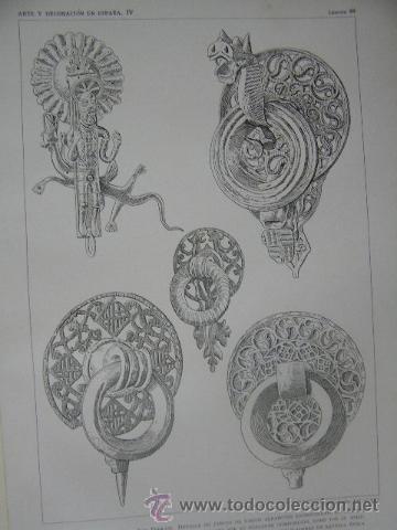 Art: sitjes,dibujos aldabones ,cau ferrat,casa rusi&ntilde;ol,arte y decoracion en espa&ntilde;a,ref rob bols6