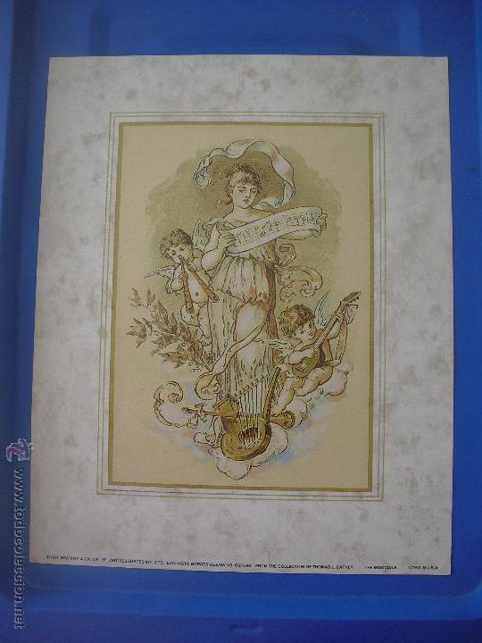 Kunst: Lamina The Musicans. Los Musicos. .20x 25cm