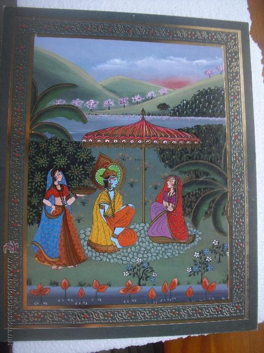 Kunst: Lamina motivos orientales. O R n&ordm; 20. 30 x 24cm