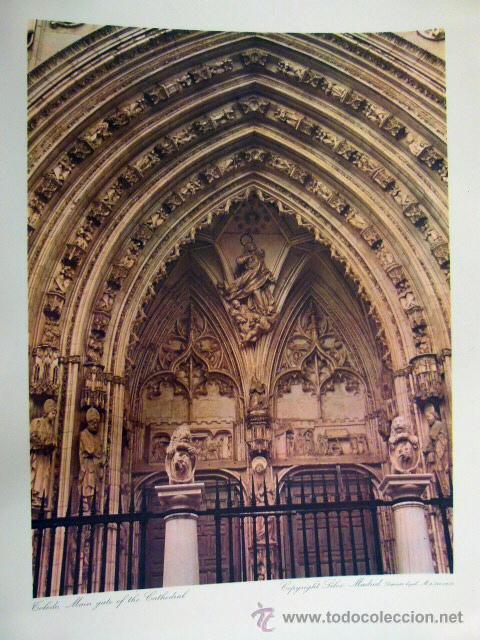 Arte: Puerta de la Catedral de Toledo 1959 - Foto 1