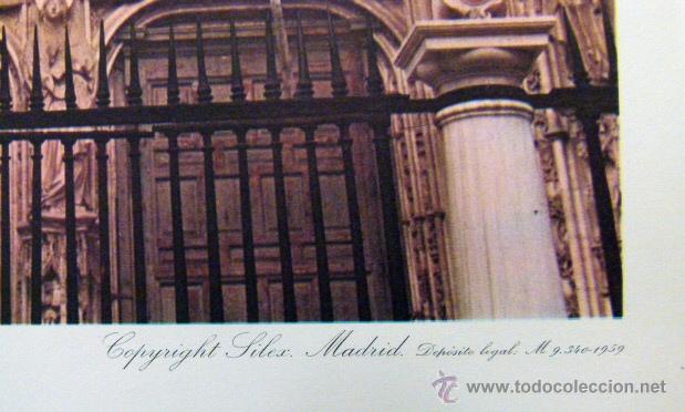 Arte: Puerta de la Catedral de Toledo 1959 - Foto 3