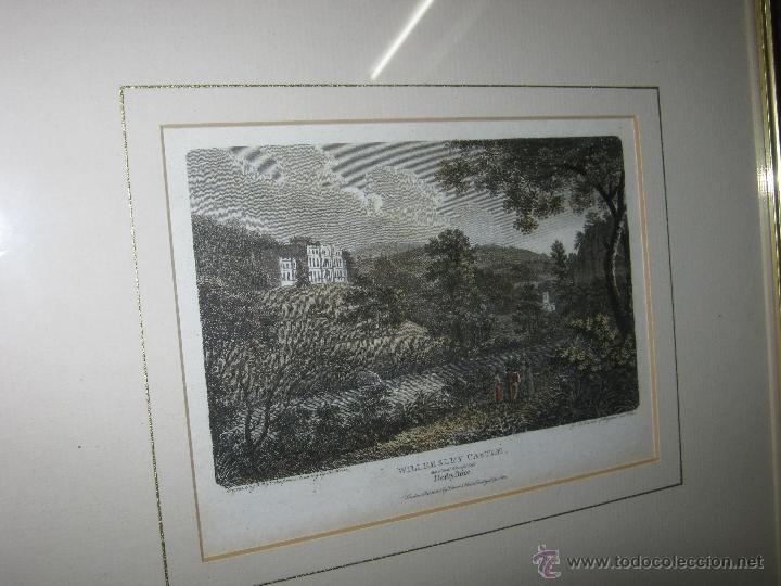 Arte: I L&aacute;mina enmarcada. WILLERSLEY CASTLE. - Foto 2