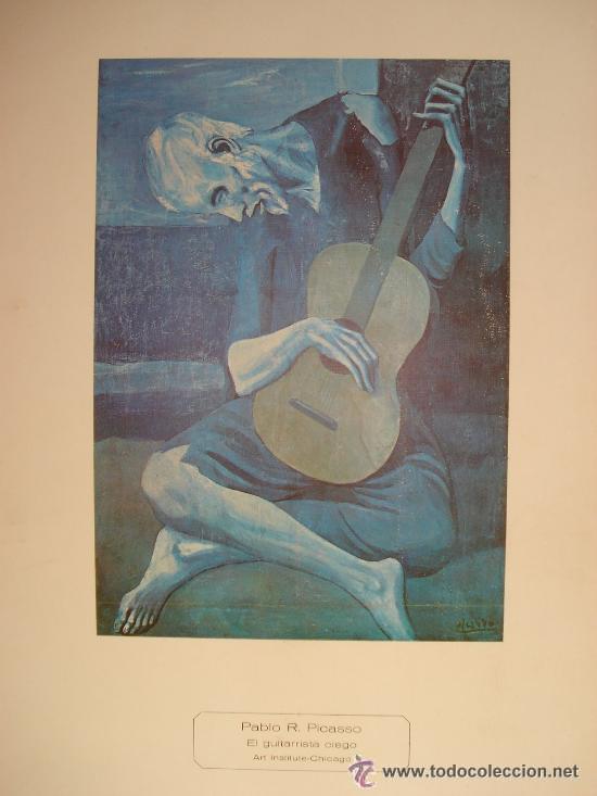 Arte: EL GUITARRISTA CIEGO - PICASSO - Foto 1