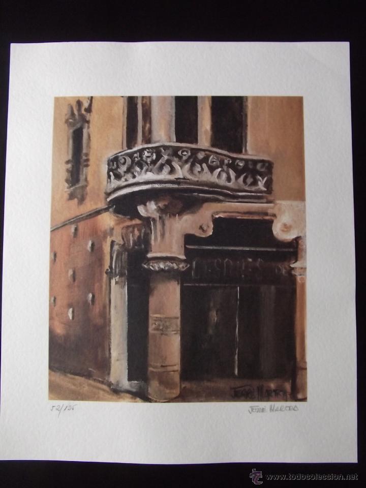 Kunst: lamina de josep maria ferre martra firmada y numerada 36 cm x 29 cm