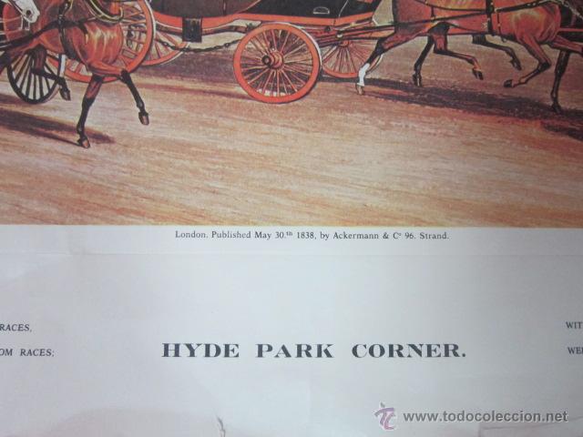 Arte: L&aacute;mina. Hyde Park Corner. - Foto 3