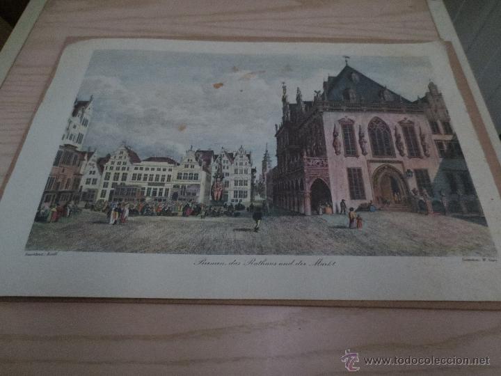 Kunst: antigua lamina.  bremen