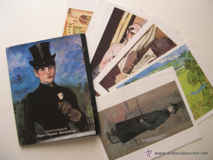 Arte: Coleccion 21 l&aacute;minas Museo Thyssen - Completa. - Foto 2