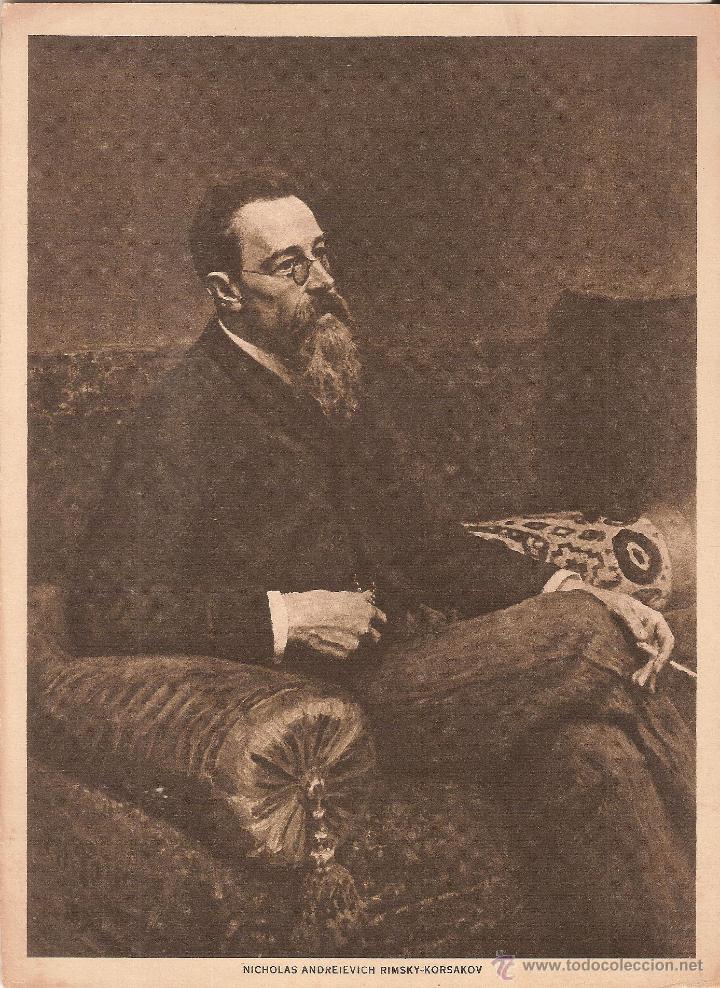 Art: RETRATO DE NICHOLAS ANDREIEVICH RIMSKY-KORSAKOV