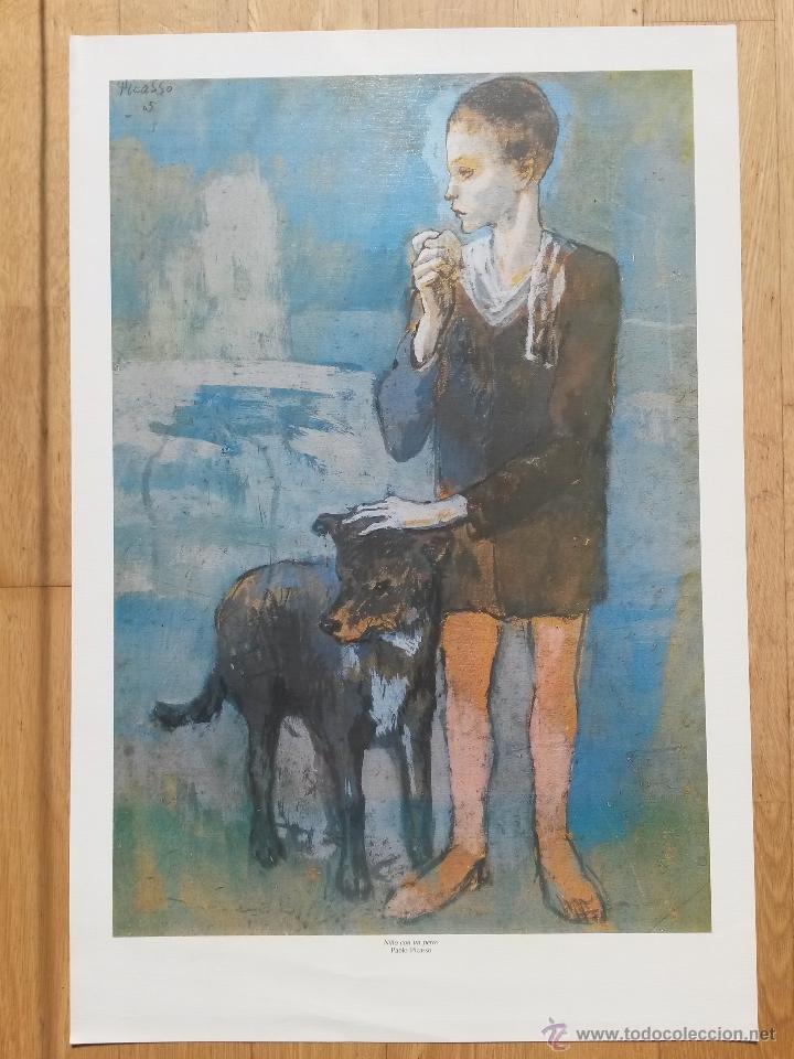 Arte: Lamina de pablo picasso de 52 x 35 cms - Foto 1