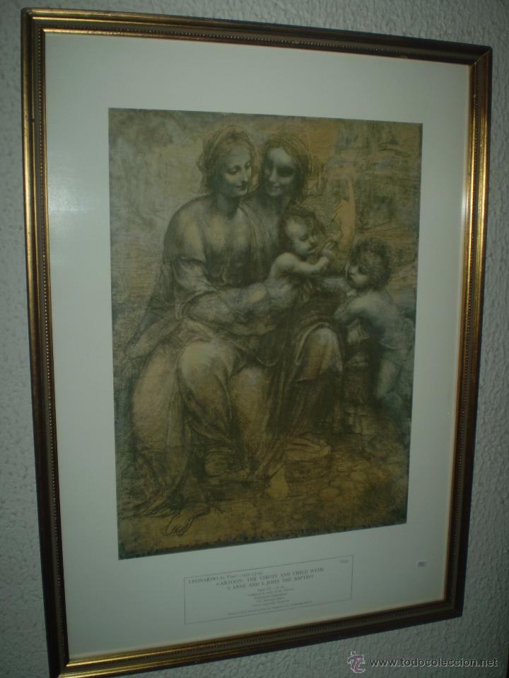 Arte: LAMINA LEONARDO DA VINCI (1452-1519) - Foto 1