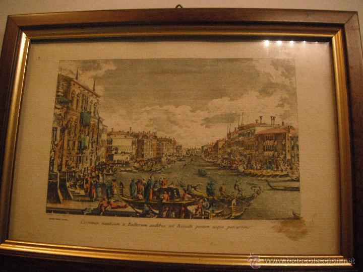 Arte: LAMINA COLOREADA DE VENECIA - Foto 1