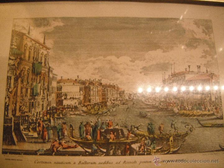 Arte: LAMINA COLOREADA DE VENECIA - Foto 2