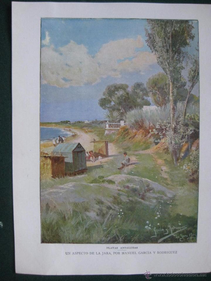 Art: BLANCO Y NEGRO- FIRMADO MANUEL GARCIA RODRIGUEZ-PLAYA DE LA JARA - DIBUJO REVISTA