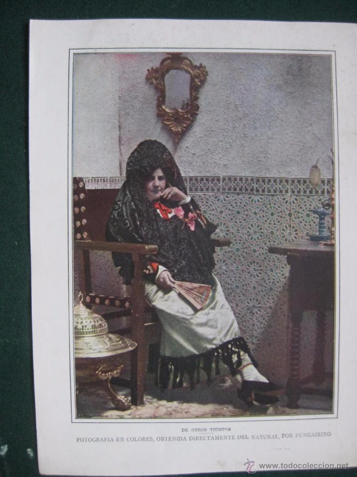 Art: BLANCO Y NEGRO- FOTOGRAFIA EN COLOR DE FUNGAIRI&Ntilde;O - DE OTROS TIEMPOS -ILUSTRACION REVISTA
