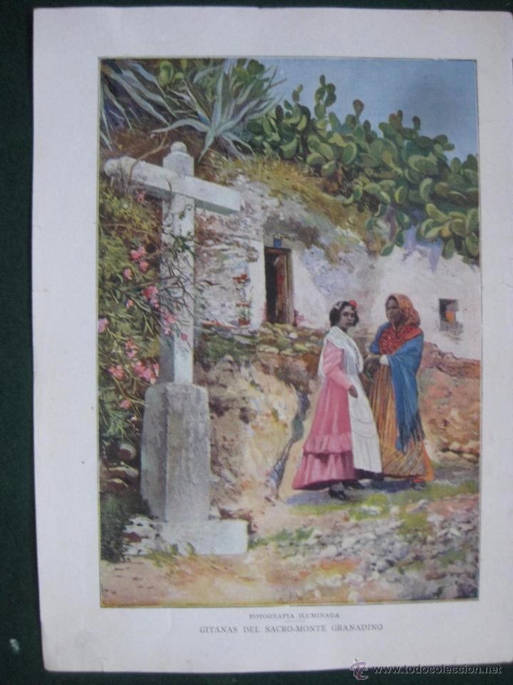 Art: BLANCO Y NEGRO- FOTOGRAFIA GITYANAS DEL SACROMONTE GRANADINO -ILUSTRACION REVISTA