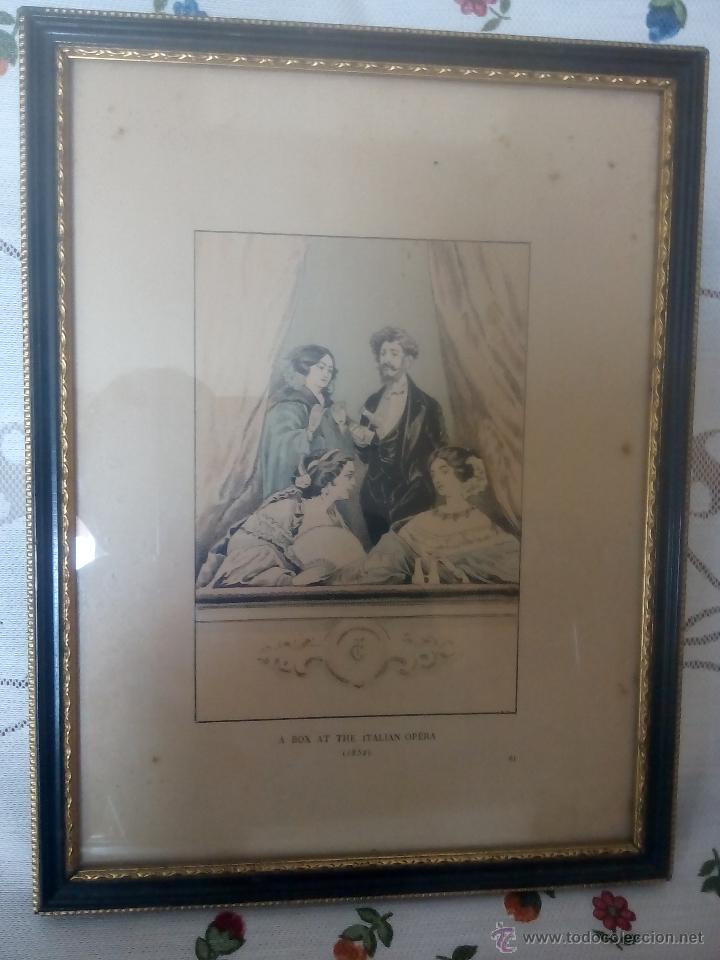 Art: OFERTA DE 4 CUADROS INGLESES ANTIGUOS. BELLAS LAMINAS Y PRECIOSOS MARCOS. TE GUSTARAN