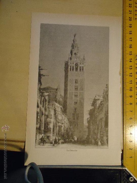 Kunst: COLECCION SEVILLA CALLES Y RINCONES . LAMINA CON IMAGEN DE SEVILLA IDEAL PARA ENMARCAR