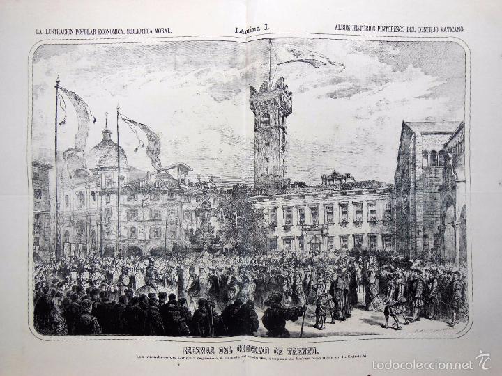 Art: ESCENAS DEL CONCILIO DE TRENTO : Los miembros del Concilio regresan a la sala de sesiones...