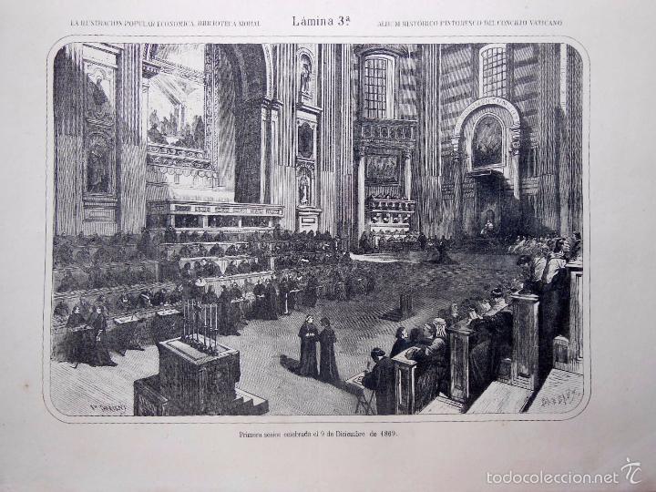 Arte: L&aacute;mina 3&ordf; : PRIMERA SESI&Oacute;N CELEBRADA EL 9 DE DICIEMBRE DE 1869