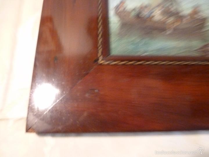 Arte: lamina con marco de caoba - Foto 2